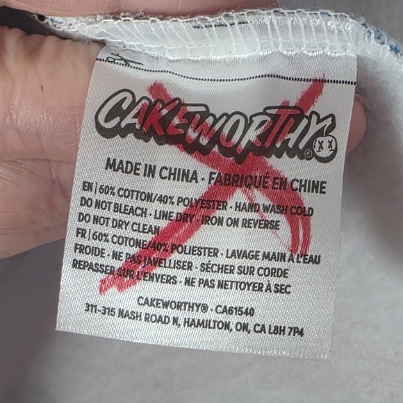 Cakeworthy x Bratz Print White Mini Sweat Skirt Size 3XL - Picture 8 of 9